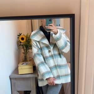NEW Oversized plaid women’s coat